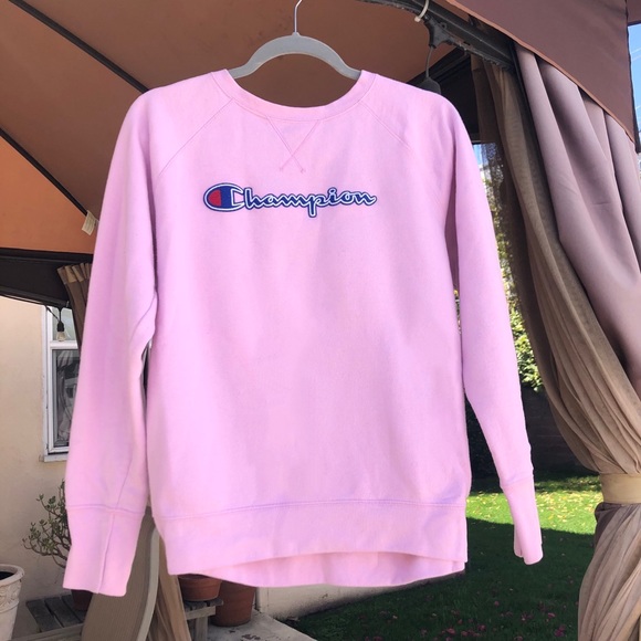 Champion Tops - Pink Champion Crewneck